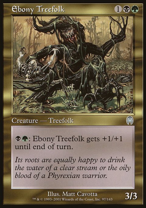 Ebony Treefolk